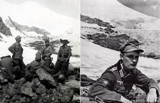 Хайнц Грот с камрадами на пер.Хотютау