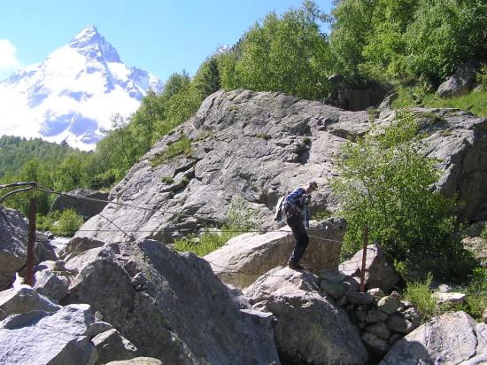 Переправа на левый берег Адылсу